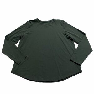 NWOT Lululemon Love Long Sleeve Shirt (Rainforest Green) Size 14
